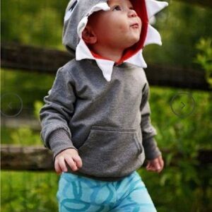 Doodle Pants 3D Shark Hoodie Size 3T